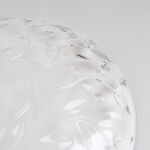 Rcr Laurus Crystal Platter Centerpiece image number 0
