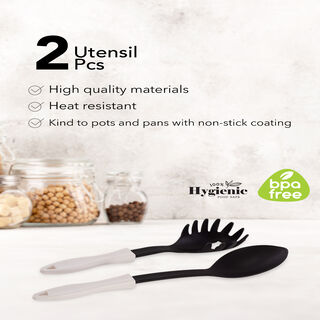 Grandi 11 piece marble cookware set with a stainless steel lid black