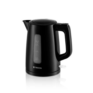 Truva Black Plastic Kettle, 1.7L