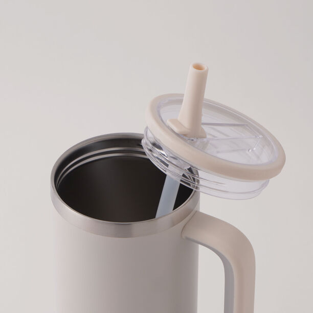 Alberto stainless steel double wall travel bottle, grey 1200ml image number 2