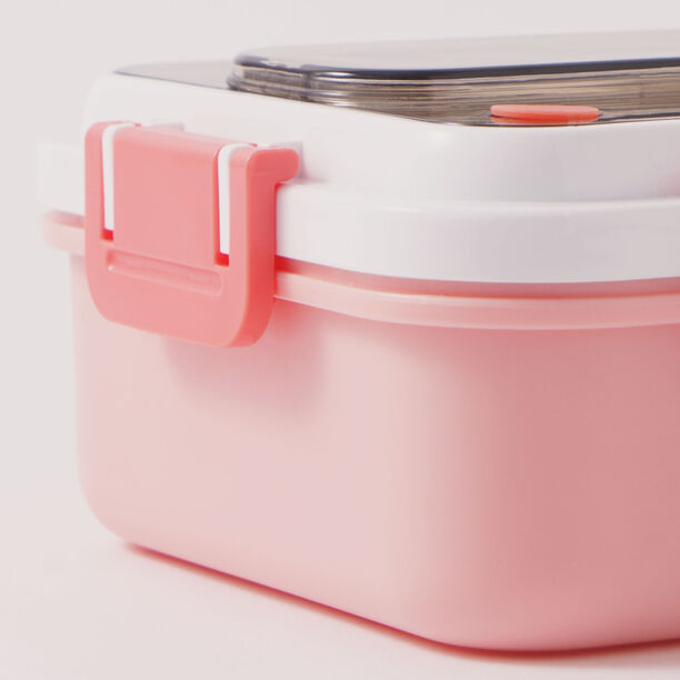 Alberto stainless steel lunchbox, pink 1200ml image number 3