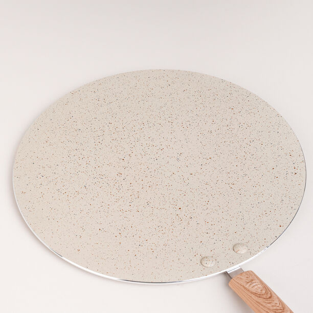 Alberto Non Stick Forged Aluminum Tawa Pan Cream Color image number 1