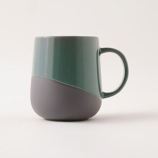 Dallaty Ceramic Mug In Green
