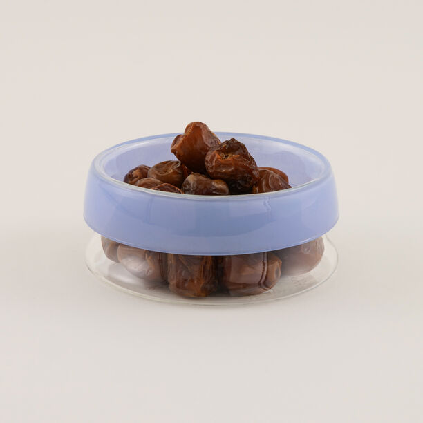 دلتي تمريه زجاج رمادي 12.5*6 سم image number 0