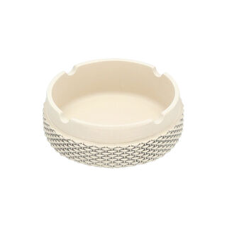 Waraq Ceramic Ashtray 13*5.4*13 Cm