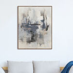 Homez wall art framed canvas wood, 120*150cm image number 1