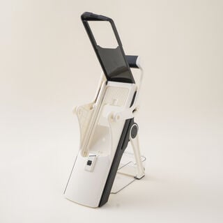 Alberto black stainless steel grater multifunction with 6 blades 39*13*14cm