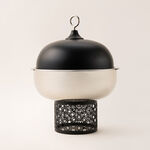 La Mesa silver metal food server with stand 3L image number 1