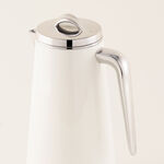 Dallaty 2 Pieces Thermos Set White Stainless Stee, 1L & 1.3 L image number 3