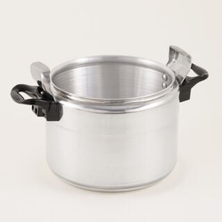 Alberto pressure cooker aluminum silver 6L