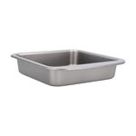 Square pan,Silver 25.4*22.8*4.8CM image number 2