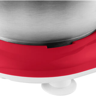 Sencor red stainless steel stand mixer 600W, 4L