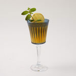 La Mesa Glass Juice Cups Set 4Pcs 290Ml, Blue image number 2