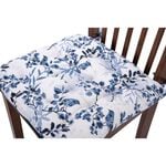 Cottage Kitchen Chair Pad L: 40 * W: 40 Cm Spring Design Blue Color image number 1