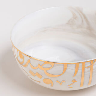 La Mesa brown porcelain 20 pc dinner set