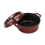 Alberto cast iron maroon pot 28 cm image number 2