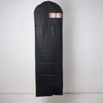 هومز منظم ملابس حقيبة بدلة من البوليستر، اسود 42*29*38 سم image number 0