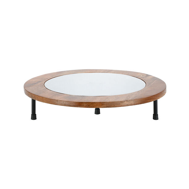La Mesa Outdoor Sleek Footed Platter image number 1