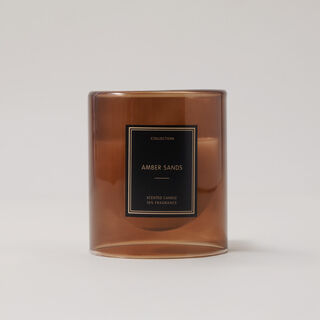 Glass Jar Candle Amber Sands Scent