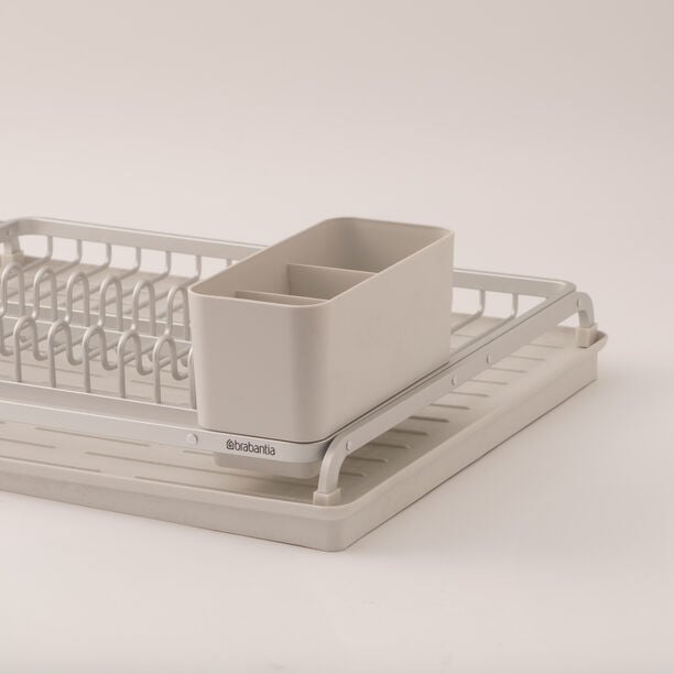 Brabantia dish drying rack light gray aluminium 49*38.5*14cm image number 1
