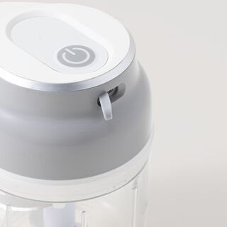 Alberto mini electric chopper 230ml, stainless steel, grey