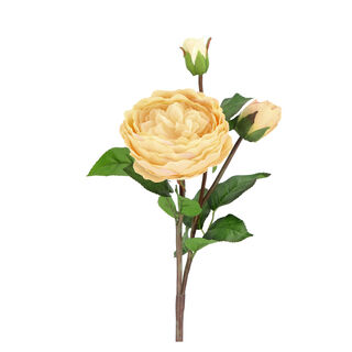 Artificial Flower Rose Champagne