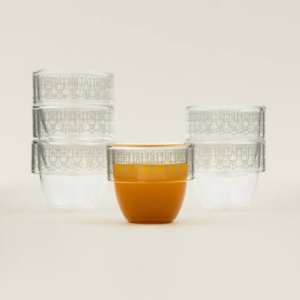 Dallaty 6pcs glass coffee cup set image number 0