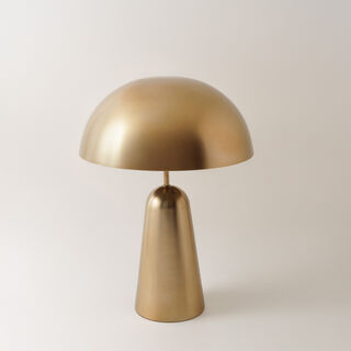 هومز مصباح طاولة معدني، ذهبي 39*39*51 سم