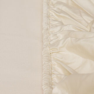 Ambra 600 TC supima cotton fitted sheet 180*200 beige