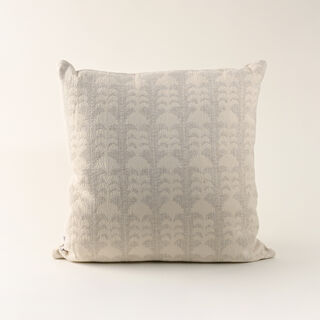 Cottage Jacquard Linen Beige Cushion 50*50Cm