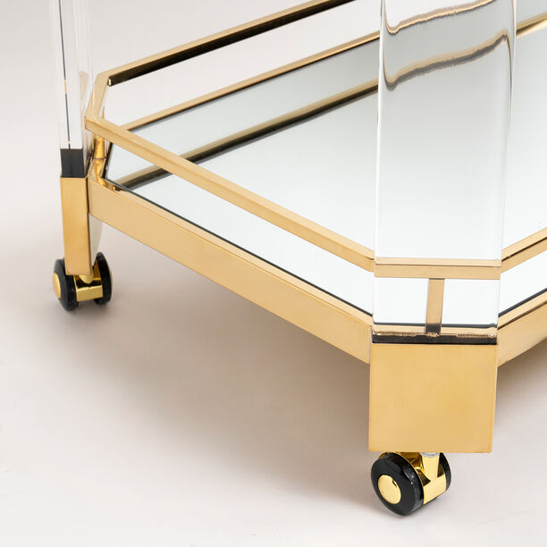 Trolley Ssteel Acrylic 80*42*80 cm image number 4