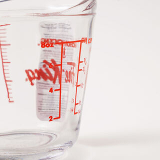 Anchor hocking clear glass measuring cup 236ml