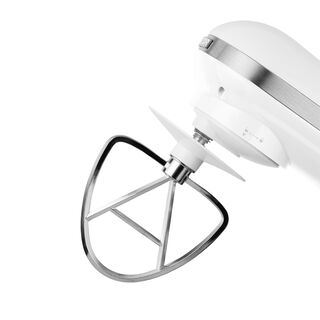 Sencor white stainless steel stand mixer 600W, 4L