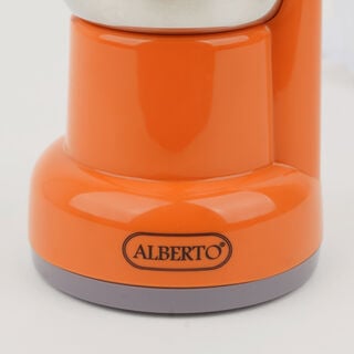 Alberto stainless steel coffee grinder 50g, 200W, orange