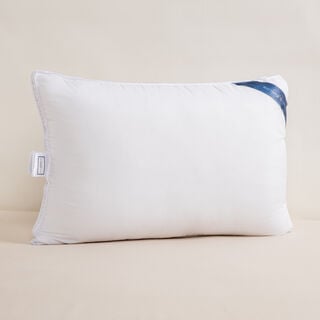Boutique Blanche Firm Support Gusset Pillow 50*75+2.5Cm White 100% Microfiber 900Gr