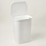 Cottage laundry hamper 58L, white image number 1