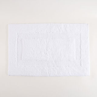 Cottage 100% cotton ultra soft bath rug 60*90cm, white