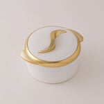 Alberto Stainless Steel Hotpots 3Pcs, White And Gold image number 2