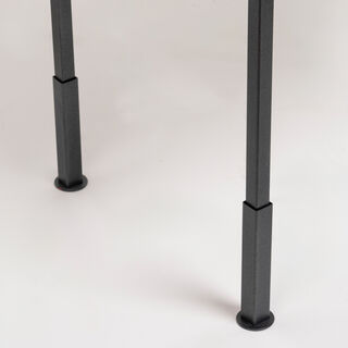 Homez wood and metal console table