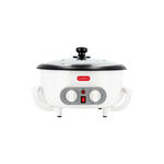 Alberto white stainless steel coffee roaster 750g, 60mins timer, 800W image number 2