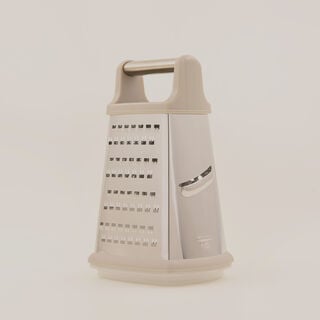 بنتولا مبشرة ستانلس ستيل 4 جوانب 8 إنش مع حاوية، رمادي 13.5*10.6*21.2 سم