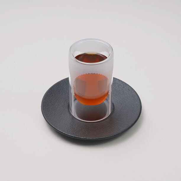 Qurtuba Collection Dallaty Tea Set With Saucer 12 Pieces image number 3