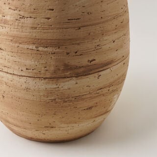 Homez Vows Vase Clay 26*26*36Cm, Beige