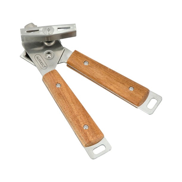 Alberto Can Opener With Wooden Handle image number 0