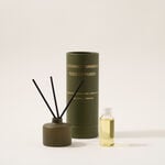 Homez 100 ml glass diffuser with oil and reed, green image number 0