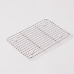 Alberto ceramic baking pan with metal grid 2000ml 32*19.7*6cm, brown image number 3