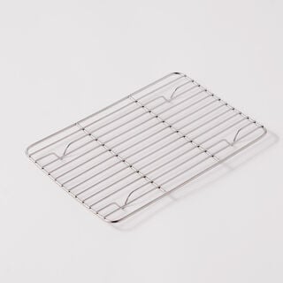 Alberto ceramic baking pan with metal grid 2000ml 32*19.7*6cm, brown
