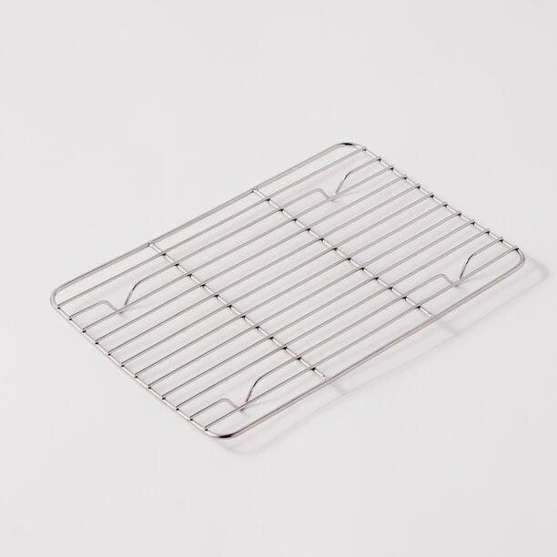 Alberto ceramic baking pan with metal grid 2000ml 32*19.7*6cm, brown image number 3
