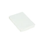 Boutique Blanche Bamboo Fitted Sheet 120X200+35 Cm White image number 1