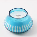 Homez sandalwood and fig glass scented candle with lid image number 5